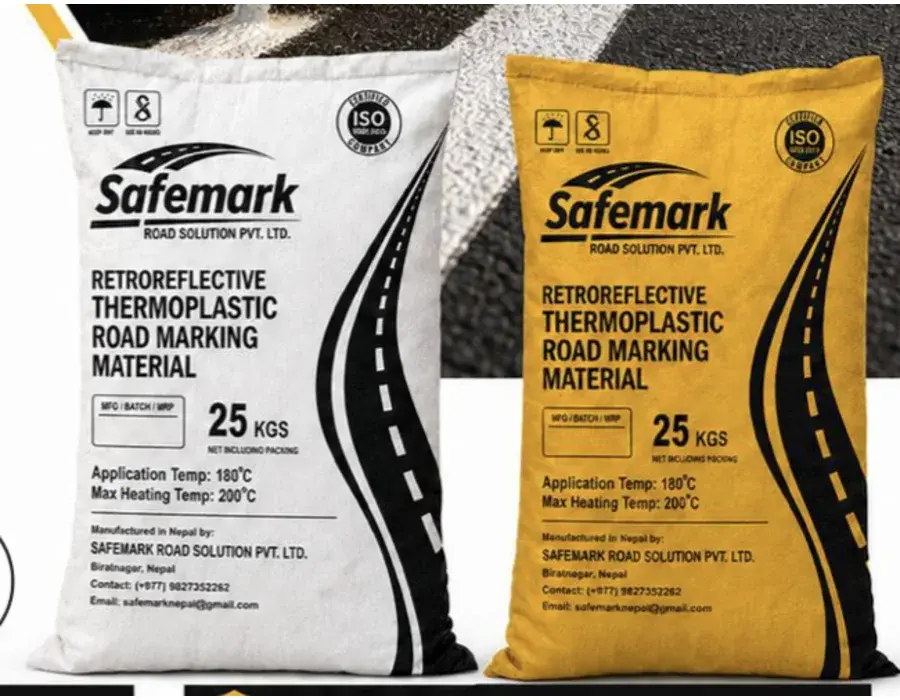 Safemark thermoplastic road marking paint